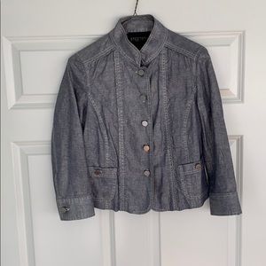 Etcetera Coated linen jacket